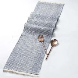 House This Akasam Blue 100% Cotton Runner - Set of 1-image-19