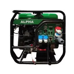 ALPHA Portable Petrol Generator 13KVA Single & Three Phase Recoil and Electric Start, A15000-36