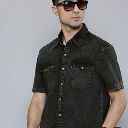 Levis Slim Fit Pure Cotton Casual Shirt-image-41