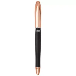 Montex Crown Ball Pen Black Ink Color & Black and Gold Body Color-image-58
