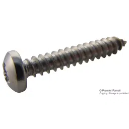 TR FASTENINGS SCREW, POZI PAN, STEEL, A2, #8X1, PK100, N81.000 PRA2ABS100- (Pack of 100 Pcs)-13