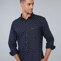 Ostermann Men Floral Opaque Printed Casual Shirt-image-93
