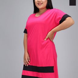 Christy World Women Pack Of 2 Colourblocked T-shirt-image-77