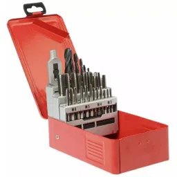 RS PRO HSS M3 to M12 Hand tap and drill set Tap Set Model No 9172599-6