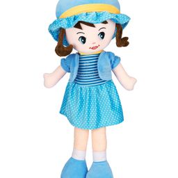 Beewee Plush Cute Super Soft Toy Huggable Winky Doll Blue - Height 60 cm-6