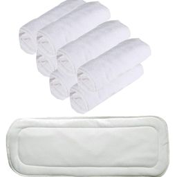 Fantasy India Kids Reusable Washable Wet-Free Inserts for Babies (5 Layer Insert Pad For Cloth Diapers)-14