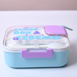 VONCASA Off-White Lunch Box Set - Classic and Convenient-17