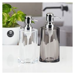KOOKEE Acrylic Soap Dispenser for Bathroom handwash (Set of 2) (12002) 210 ml-picture-13