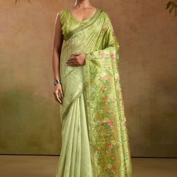 KALINI Floral Kota Saree-11