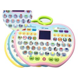 AKN TOYS Apple Shape Educational Mini Computer Laptop Toy for Kids LED Display and Fun Music for Learning Alphabets Numbers Words and Animals (Color May Vary) image 2