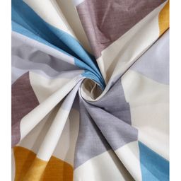 Arrabi Multi Graphic Cotton Blend 6 SEATER Table Cover ARTC-1419-Multi image 3
