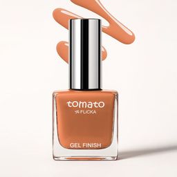 FLiCKA Tomato Gel Finish Nail Polish- 9.9 ml- Shade- 20-image-83