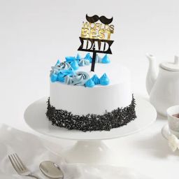Father's Day Blue Bliss Cake-image-84