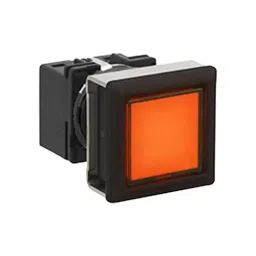 IDEC LB Series Flash Silhoutte Indicator Light Square Shape, LB7P-1T03WA-picture-32