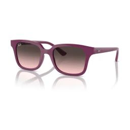 Ray-Ban Kids Unisex Gradient Grey Lens Square Sunglasses - 0RJ9071S71624648-image-18