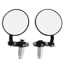 AllExtreme EXCVM01 Rear Wiew Mirror Compatible for Bikes & Motorcycles - Black-18