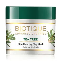 Biotique Advanced Organics Tea Tree Skin Clearing Clay Mask - 70 gm-image-35