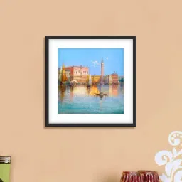 999store Blue & Orange Modern City Poster-picture-34