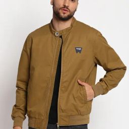 Wrangler Khaki Regular Fit Jacket-picture-28