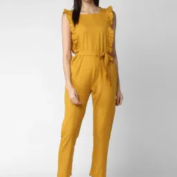 StyleStone Mustard Maxi Jumpsuit-picture-24