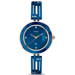 Timex Fria Women Blue Round Analog Watch - TWEL16203-image-23