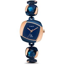 Timex Fria Women Blue Square Analog Watch - TWEL15005-picture-40