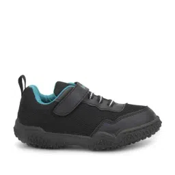 Lucy & Luke By Liberty Kids Black Velcro Shoes-image-5