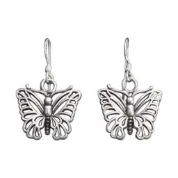Rihi by P.C. Chandra Jewellers 925 Sterling Silver Oxidized Butterfly Earrings-image-50