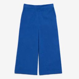 Utsa Kids by Westside Blue Solid Cotton-Blend Palazzos-image-60