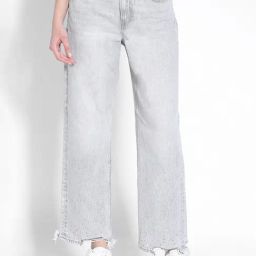 American Eagle Grey Cotton Solid Jeans-image-92