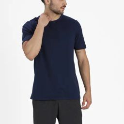Puma Peacoat & Midium Grey Regular Fit Nightwear T-Shirt-image-20