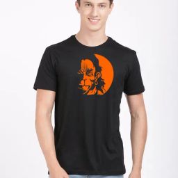 BLACK RADIO Black Slim Fit Printed Cotton Crew T-Shirt-image-61