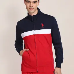 U.S. Polo Assn. Navy Regular Fit Cotton Sweatshirt-29