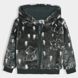 MiArcus Unisex Green Printed Full Sleeves Jacket-78