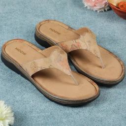 Mochi Women's Beige Thong Sandals-picture-30