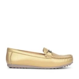 Bata Women's Gold Casual Loafers-image-30