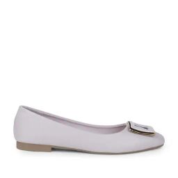 Bata Women's Purple Flat Ballets-image-26