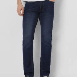 Peter England Navy Slim fit Solid Jeans-image-22