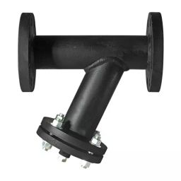 LEHRY VALVES 50 mm (2 inch) Mild Steel Flanged Y Type Strainer (F/E), LIV-STR-MS-FE-012-20