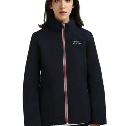 TOMMY HILFIGER Blue Polyamide Solid Jacket-picture-45