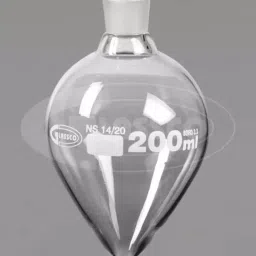 Glassco 100ml 14/20 Pear Shape Single Neck Flask 062.470.09-96