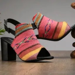 Carlo Romano Women's Multicolor Back Strap Sandals-image-111