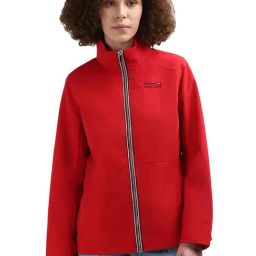 TOMMY HILFIGER Red Polyamide Solid Jacket-picture-7