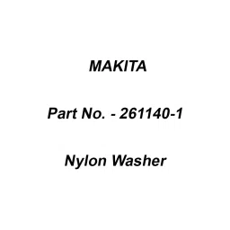 Makita Nylon Washer 20 for TD090D, Part No 261140-1-34