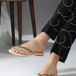 Inc.5 Women's Gold Thong Sandals-image-37