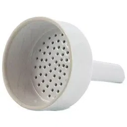 NS White Porcelain 203.2 mm (8 Inch) Thick Stem Buchner Funnel for Laboratories-image-91