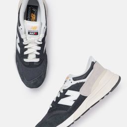 New Balance Unisex 997R PHANTOM Round-Toe Brand Logo Detail Everyday Sneakers-image-14