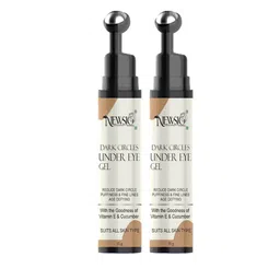 Newsio Set Of 2 Under Eye Gel With Vitamin E & Cucumber - 15 g Each image 1