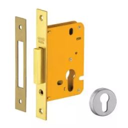Dorset Lacquered Brass Mortise Lock ML 102 NI-picture-11
