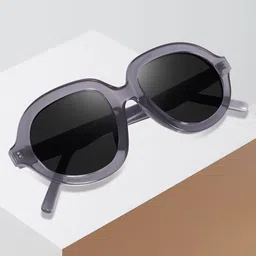 Peter Jones Eyewear Unisex Oversized Sunglasses with UV Protected Lens-57